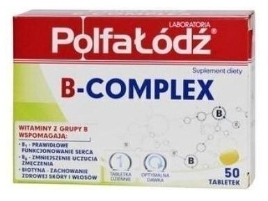 Witamina B-Complex PolfaŁódź 50 tabletek