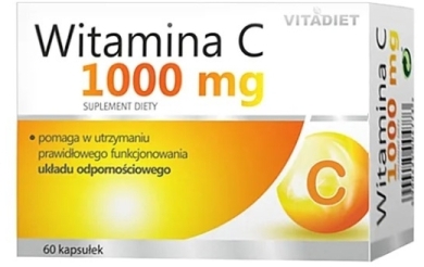 Witamina C 1000 mg 60 kapsułek