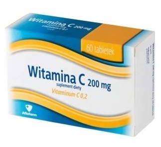 Witamina C 200 mg 60 tabletek