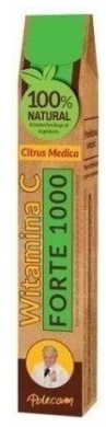 Witamina C Forte 1000 mg Citrus Medica Bez Cukru 20 tabletek musujących