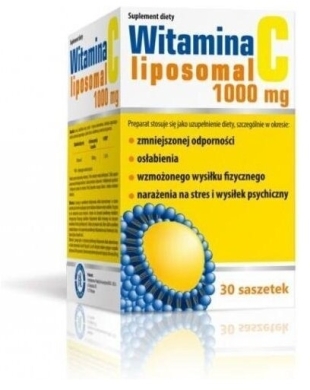 Witamina C Liposomalna Liposomal 1000 mg 30 saszetek