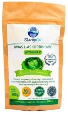 Witamina C z kiszonej kapusty 100g