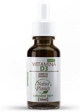 Witamina D3 FORTE 2000IU krople 30 ml