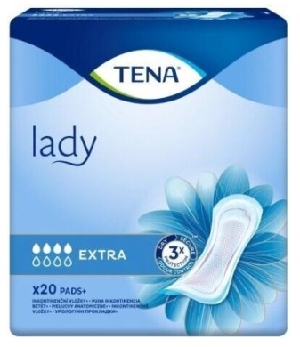 Wkładki anatomiczne TENA LADY Extra 20 sztuk
