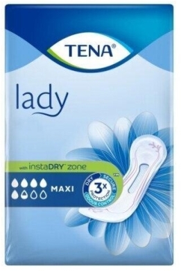 Wkładki anatomiczne TENA LADY MAXI 12 sztuk