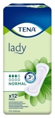 Wkładki anatomiczne TENA LADY Normal 12 sztuk