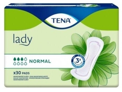 Wkładki anatomiczne TENA LADY Normal 30 sztuk