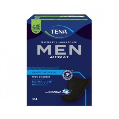 Wkładki anatomiczne TENA MEN Active Fit 14 sztuk