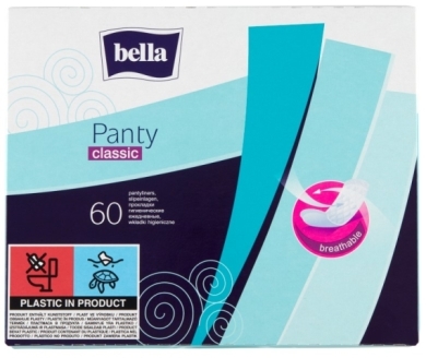 Wkładki higieniczne BELLA PANTY CLASSIC 60 sztuk