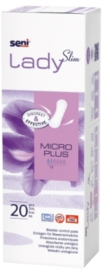 Wkładki urologiczne SENI LADY SLIM Micro Plus 20 sztuk