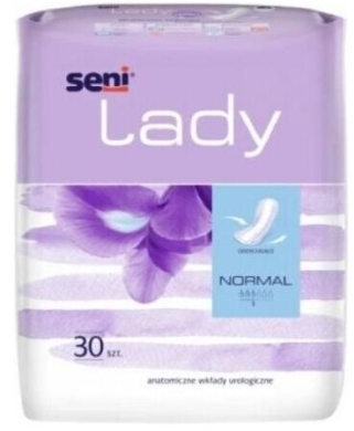 Wkłady anatomiczne SENI LADY Normal 30 sztuk