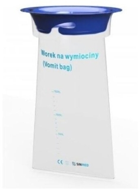 Worek na wymiociny 1 sztuka