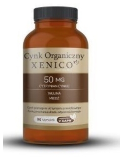 XENICO Cynk Organiczny 90 kapsułek