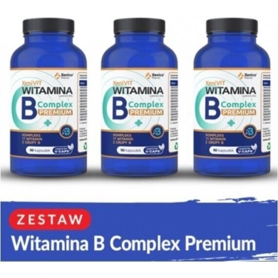 XeniVIT Witamina B Complex Premium 3x90 kapsułek 