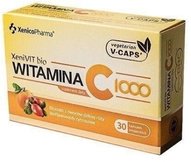 XeniVIT bio Witamina C 1000 30 kapsułek