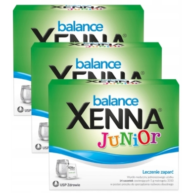 Xenna Balance Junior 14 saszetek Wielopak x3