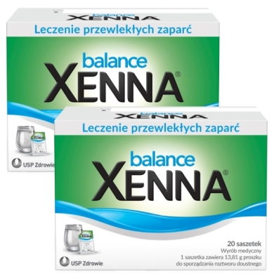 Xenna balance 20 saszetek Wielopak x2