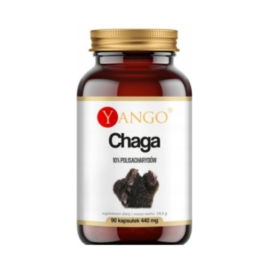 YANGO Chaga 10% polisacharydów 90 kapsułek