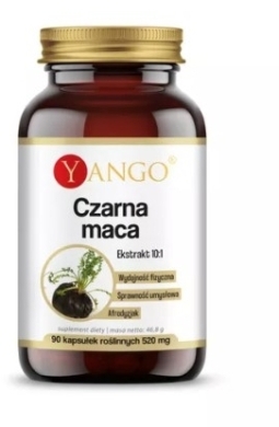 YANGO Czarna maca 90 kapsułek