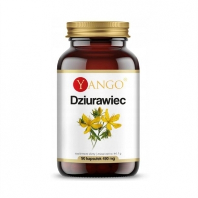 YANGO Dziurawiec 490 mg 90 kapsułek