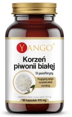YANGO Korzeń piwonii 90 kapsułek