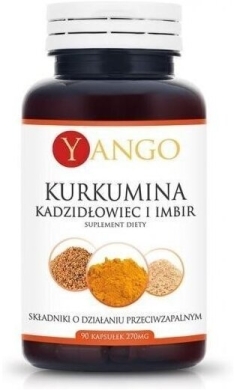 YANGO Kurkumina Kadzidłowiec Imbir 90 kapsułek