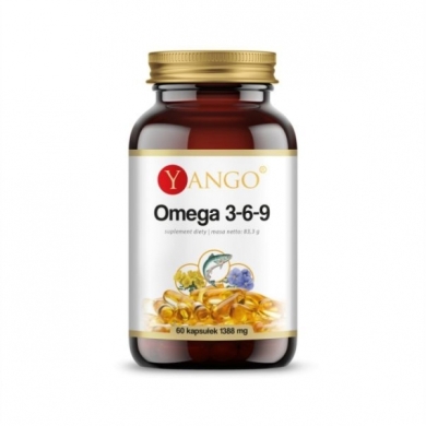 YANGO Omega 3-6-9 60 kapsułek