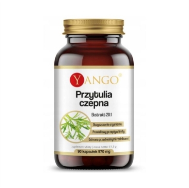 YANGO Przytulia czepna 90 kapsułek