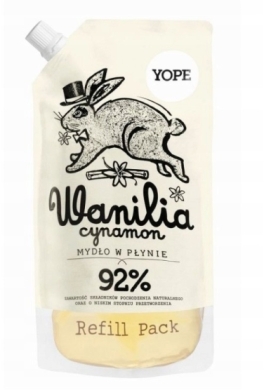 YOPE Refill mydło do rąk Wanilia 500 ml
