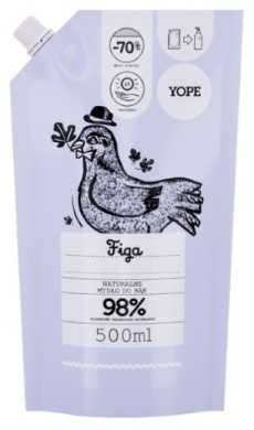 YOPE Refill mydło do rąk Werbena 500 ml