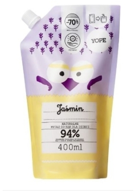 YOPE Refill mydło do rąk dla dzieci Jaśmin 400 ml