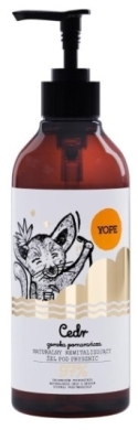 YOPE żel pod prysznic Cedr i Gorzka pomarańcza 400 ml