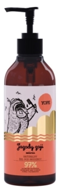 YOPE żel pod prysznic Jagody Goji i Wiśnia 400 ml