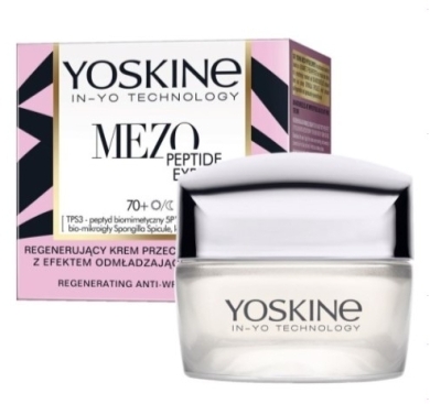 YOSKINE Mezo Peptide Expert Regenerujący krem przeciwzmarszczkowy 70+ na dzień i noc 50ml