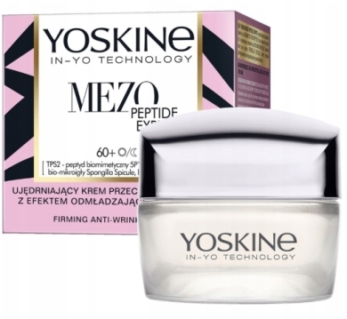 YOSKINE Mezo Peptide Expert Ujędrniejący krem przeciwzmarszczkowy 60+ na dzień i noc 50ml