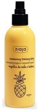 ZIAJA ANANASOWA Energetyzująco - nawadniająca mgiełka do ciała z kofeiną 200 ml