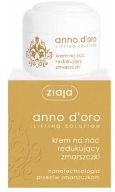 ZIAJA ANNO D'ORO Krem na noc redukujący zmarszczki 50 ml