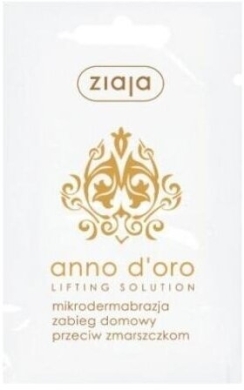 ZIAJA ANNO D'ORO Mikrodermabrazja peeling do twarzy 7 ml