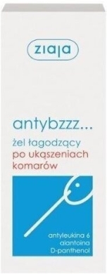 ZIAJA ANTYBZZZ Żel łagodzący po ukąszeniach komarów 30 ml