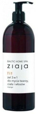 ZIAJA BALTIC HOME SPA FIT Żel d/mycia 3w1 500 ml