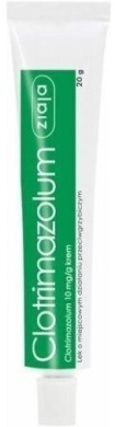 ZIAJA Clotrimazolum krem 0,01 g/g 20 g