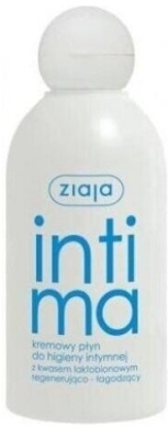 ZIAJA INTIMA Kremowy płyn do higieny intymnej z kwasem laktobionowym regnerująco - łagodzący 200 ml