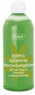ZIAJA INTIMA Płyn do higieny intymnej szałwia lekarska 500 ml