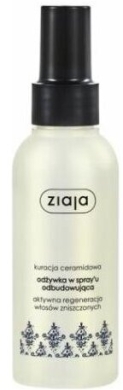ZIAJA Intensywna odbudowa Ceramidy Odżywka do włosów w sprayu 125ml