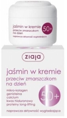 ZIAJA JAŚMIN Krem przeciwzmarszczkowy na dzień 50+ 50 ml