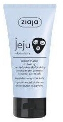 ZIAJA JEJU Czarna maska do twarzy na niedoskonałości skóry 50 ml