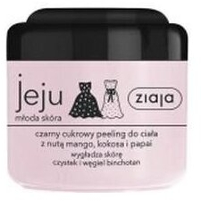 ZIAJA JEJU Czarny cukrowy peeling do ciała mango kokos papaja 200 ml