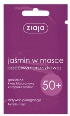 ZIAJA Jaśmin Maseczka przeciwzmarszczkowa do twarzy 7 ml