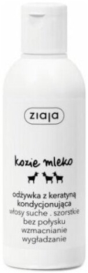 ZIAJA KOZIE MLEKO Odżywka kondycjonująca z keratyną do włosów 200 ml