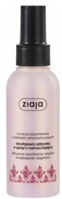 ZIAJA Kaszmirowa wzmacniająca odżywka dwufazowa spray 125 ml